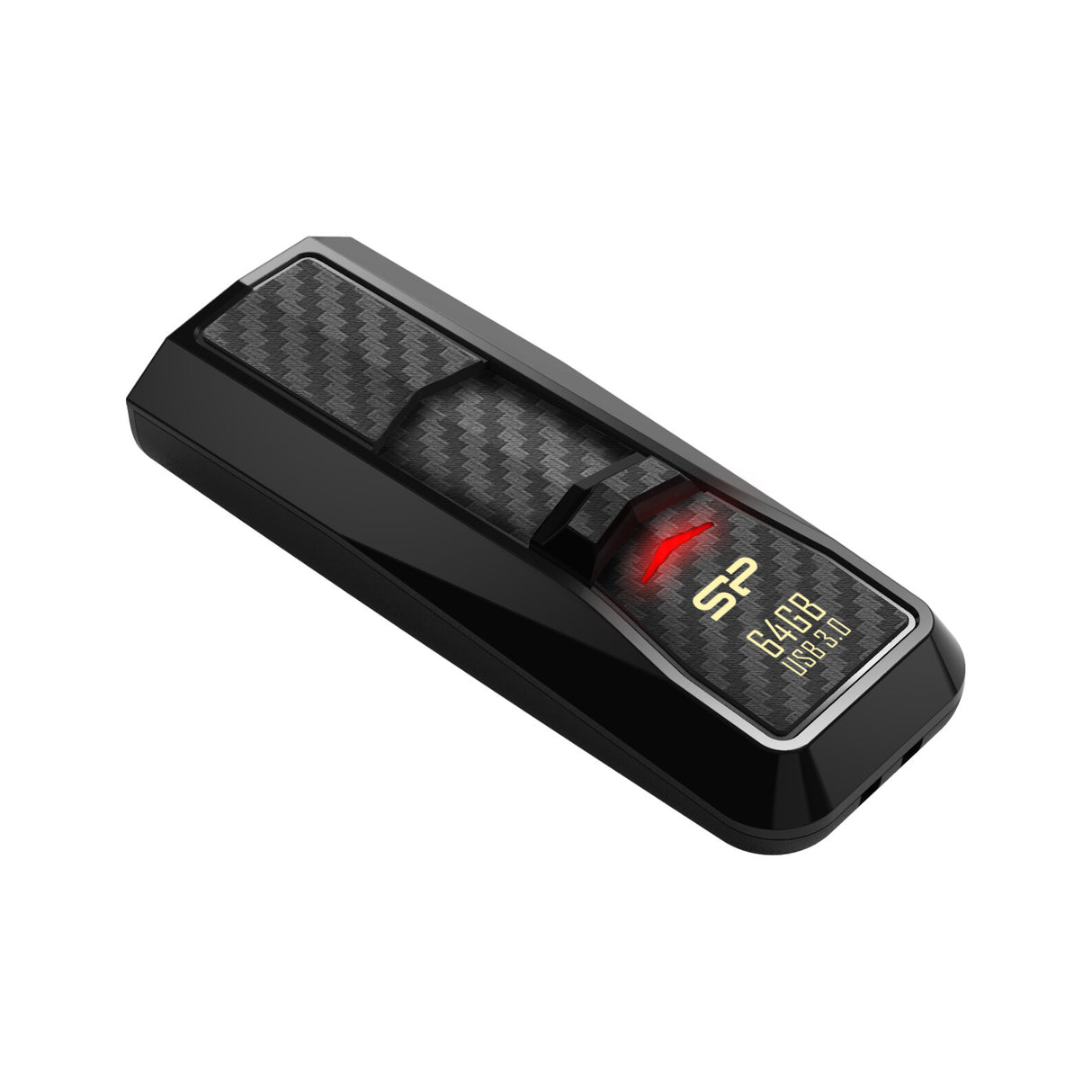 Silicon Power Blaze B50 USB-nøgle 64 GB USB Type-A 3.2 Gen 1 (3.1 Gen 1) Sort