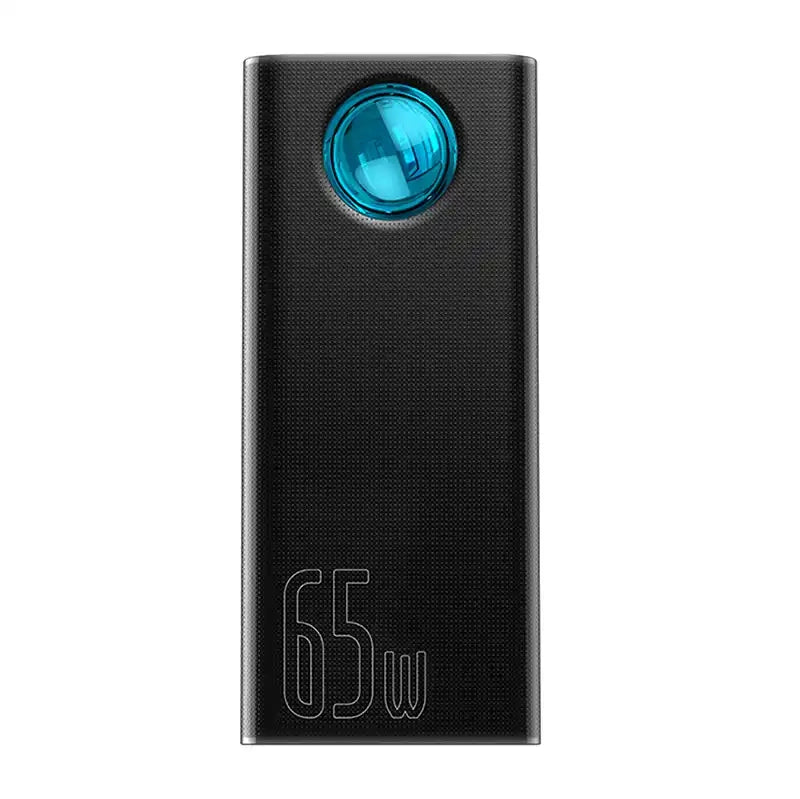 Powerbank Baseus Amblight 30000mAh, 4xUSB, USB-C, 65W (sort)