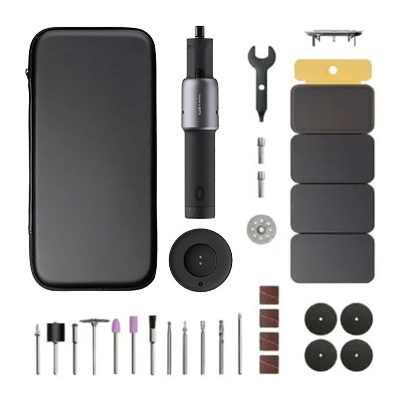 Universal Rotary værktøj HOTO QWLDM001 35-i-1 (Sort)