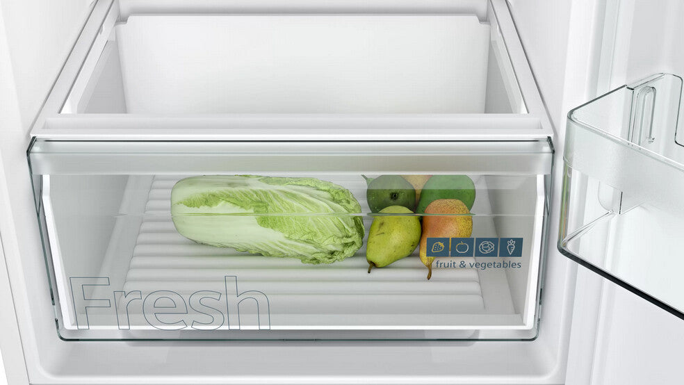 Siemens iQ100 KI86NNSE0 køle-/fryseskab Indbygget 260 L Hvid