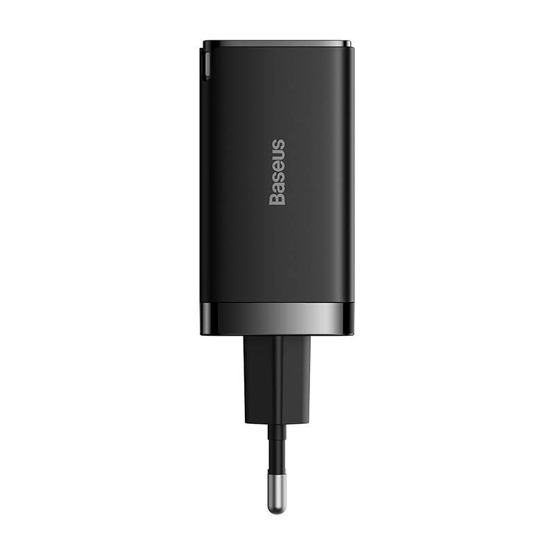 Væglader Baseus GaN5 Pro 2xUSB-C + USB, 65W (sort)