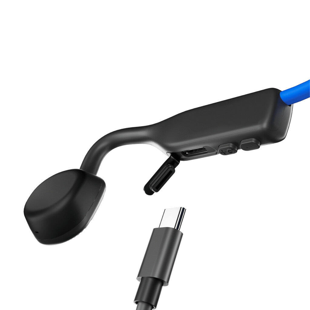 SHOKZ OpenMove Hovedtelefoner Trådløs Ørekrog Opkald/musik USB Type-C Bluetooth Blå
