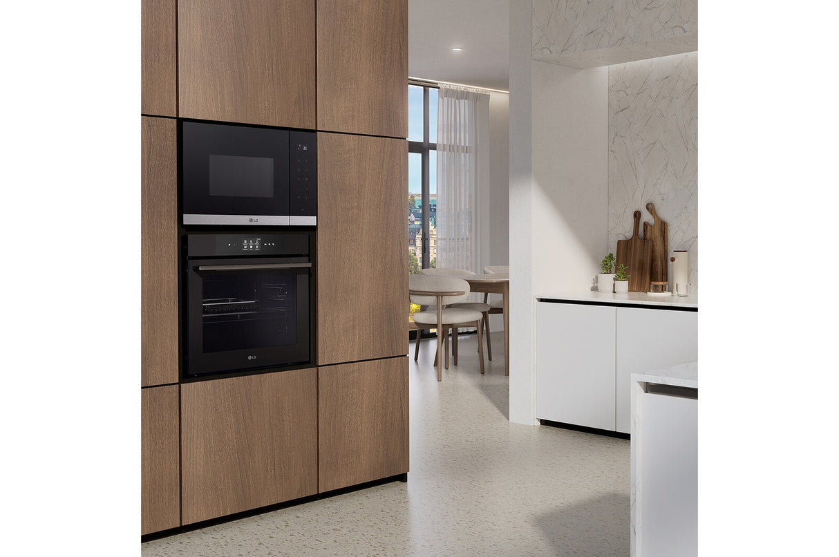 LG MG7Z2593D mikrobølgeovn Sort, Rustfrit stål Grill mikroovn Indbygget 25 L 900 W