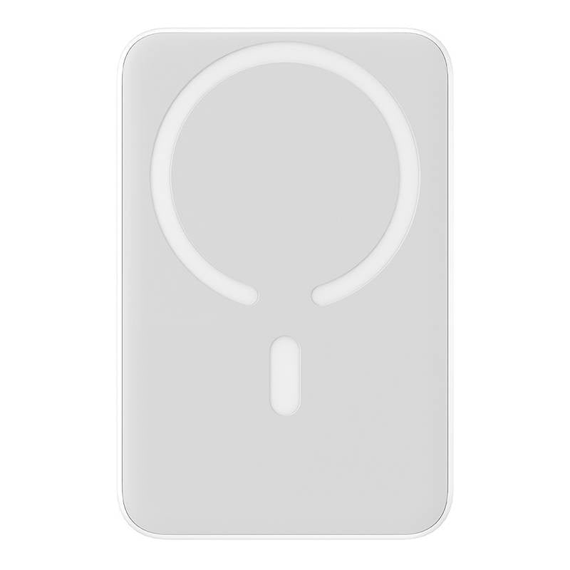 Powerbank Baseus Magnetic, 10000mAh, USB-C 20W, MagSafe (hvid)