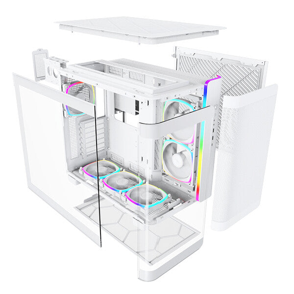 Montech King 95 PRO Midi Tower Hvid