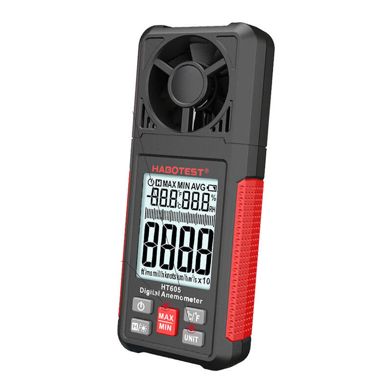 Habotest HT605 digital vindhastighedsmåler