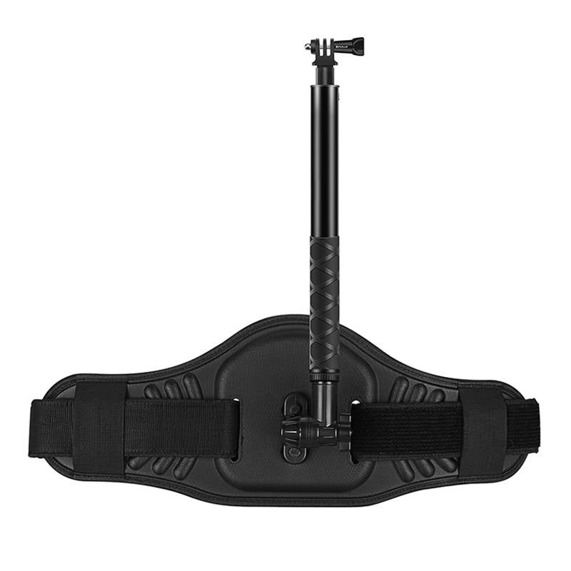 Puluz fotobælte med selfie-stick til sportskameraer (DJI Action, GoPro, Insta360)