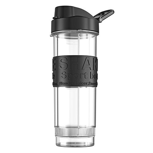 Adler AD 4081 blender 0,57 L Sportsblender 800 W Sort, Rustfrit stål, Gennemsigtig