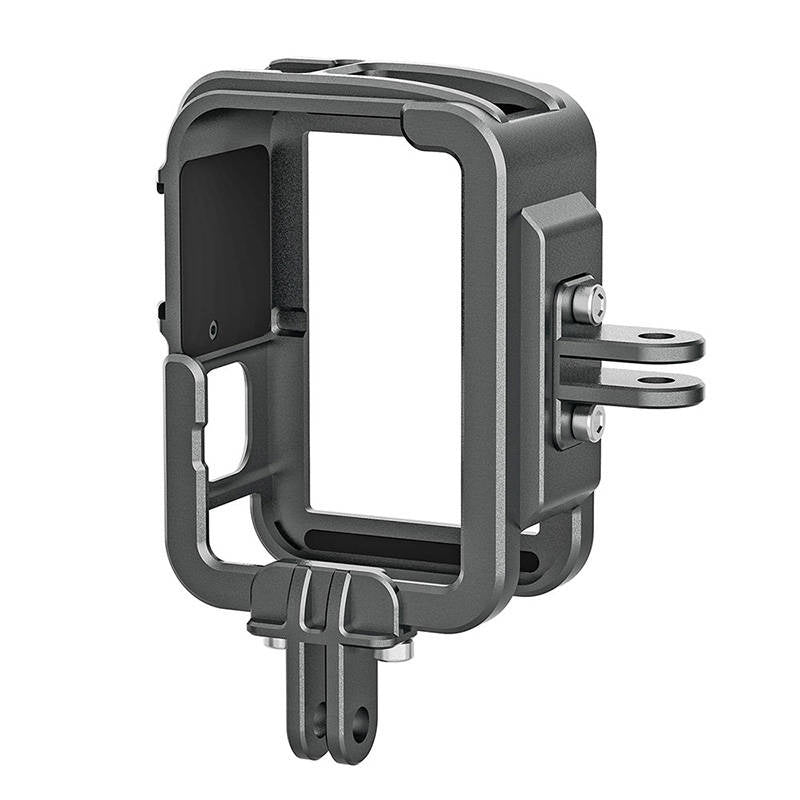 TELESIN Aluminium bur til GoPro Hero 12/11/10/9 + vertikal adapter