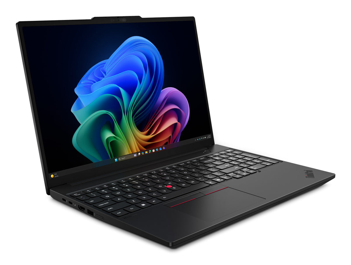 Lenovo ThinkPad T16 G5 Intel | Black | 16 " | IPS | WUXGA | 1920 x 1200 pixels | Anti-glare | Intel Core Ultra 7 | 355 | 32 GB | LPCAMM2 LPDDR5X | Solid-state drive capacity 512 GB | Intel Graphics | Windows 11 Pro | 802.11be | Bluetooth ve