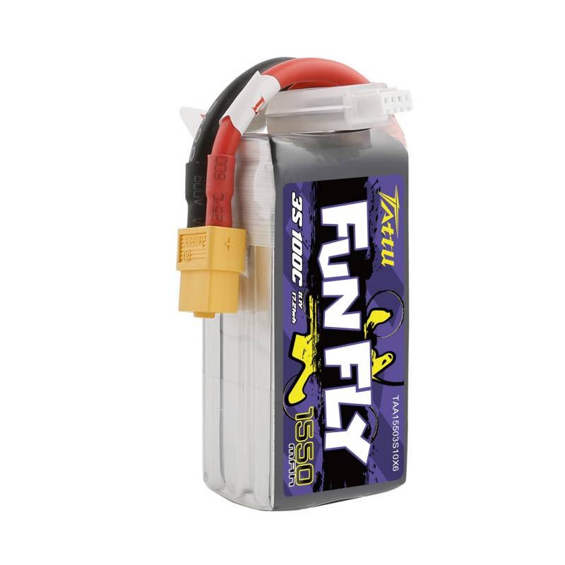 Batteri Tattu Funfly 1550mAh 11,1V 100C 3S1P