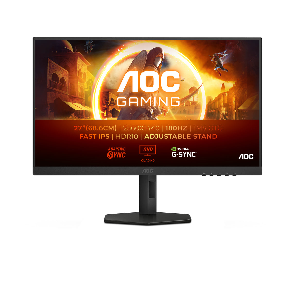 AOC G4 Q27G4XF computerskærm 68,6 cm (27") 2560 x 1440 pixel Quad HD LED