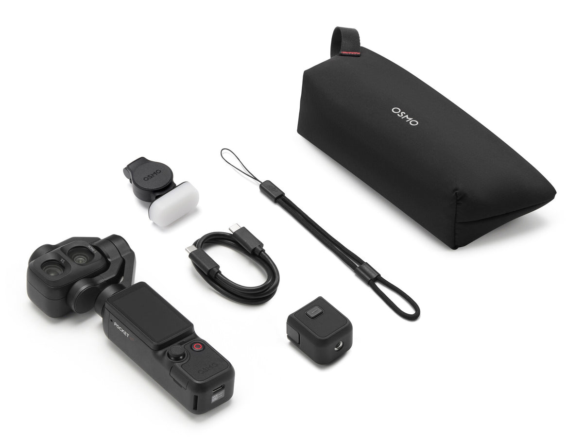 DJI Osmo Pocket 4P gimbal camera 4K Ultra HD 37 MP Wi-Fi Black