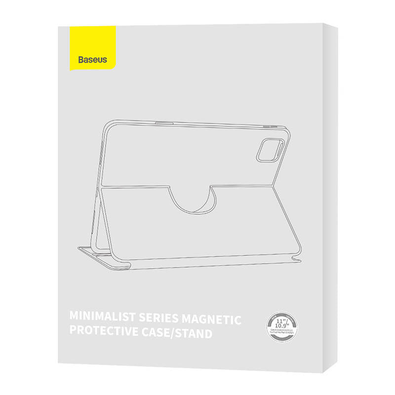 Baseus Minimalist Series IPad PRO 11"/Pad Air4/Air5 10.9" Magnetisk beskyttelsesfodral (lysgrå)