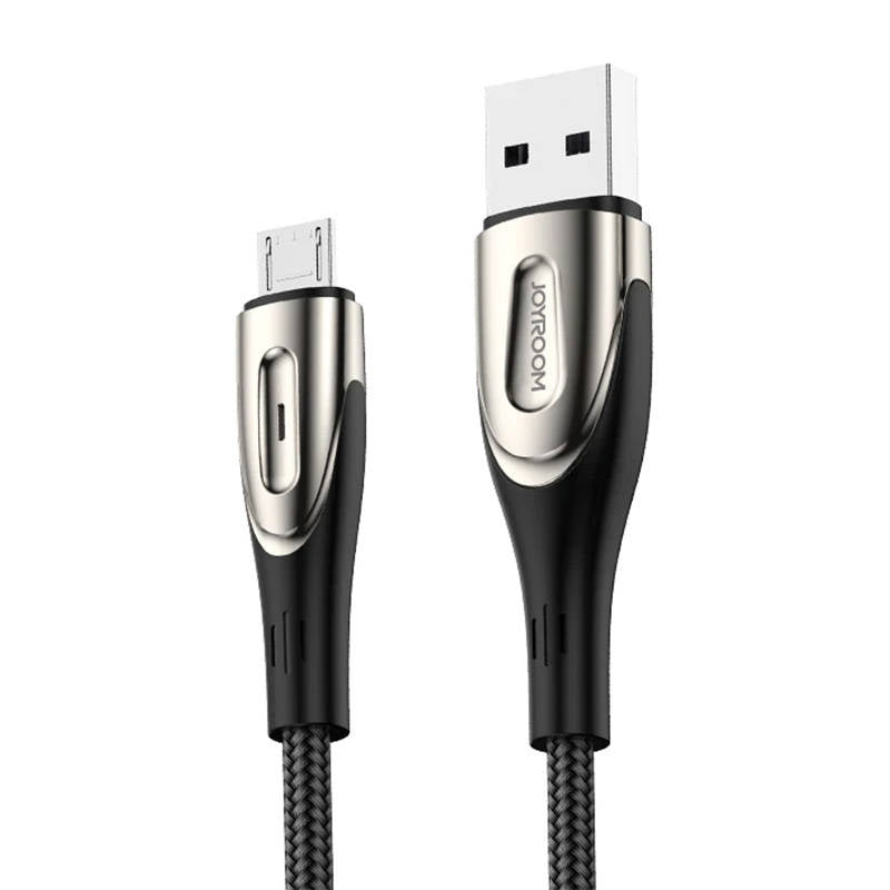 Hurtig opladning Kabel til Micro USB / 3A / 2m Joyroom S-M41 (sort)