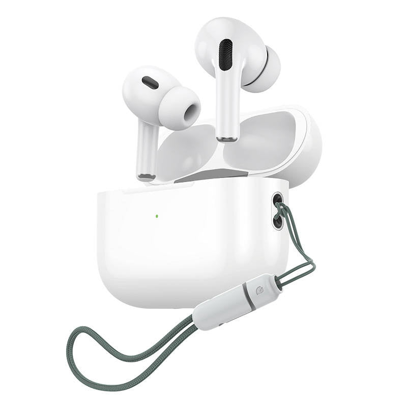 Trådløse øretelefoner TWS Foneng BL129, med induktionsopladning (hvid)