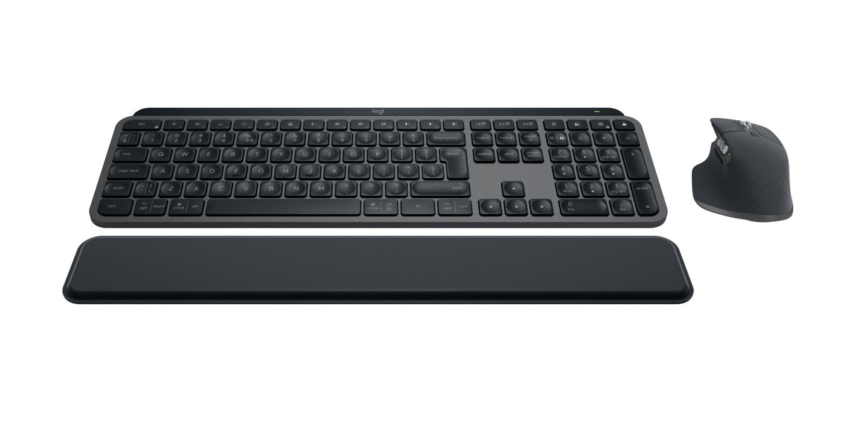 Logitech Master MX Keys S Combo tastatur Mus inkluderet Kontor Bluetooth QWERTY US International Grafit