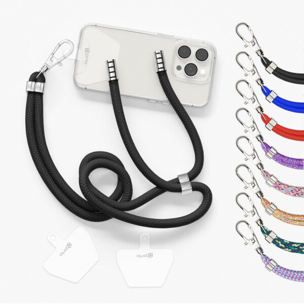 prio Universal Telefonsnor 0,7m sort