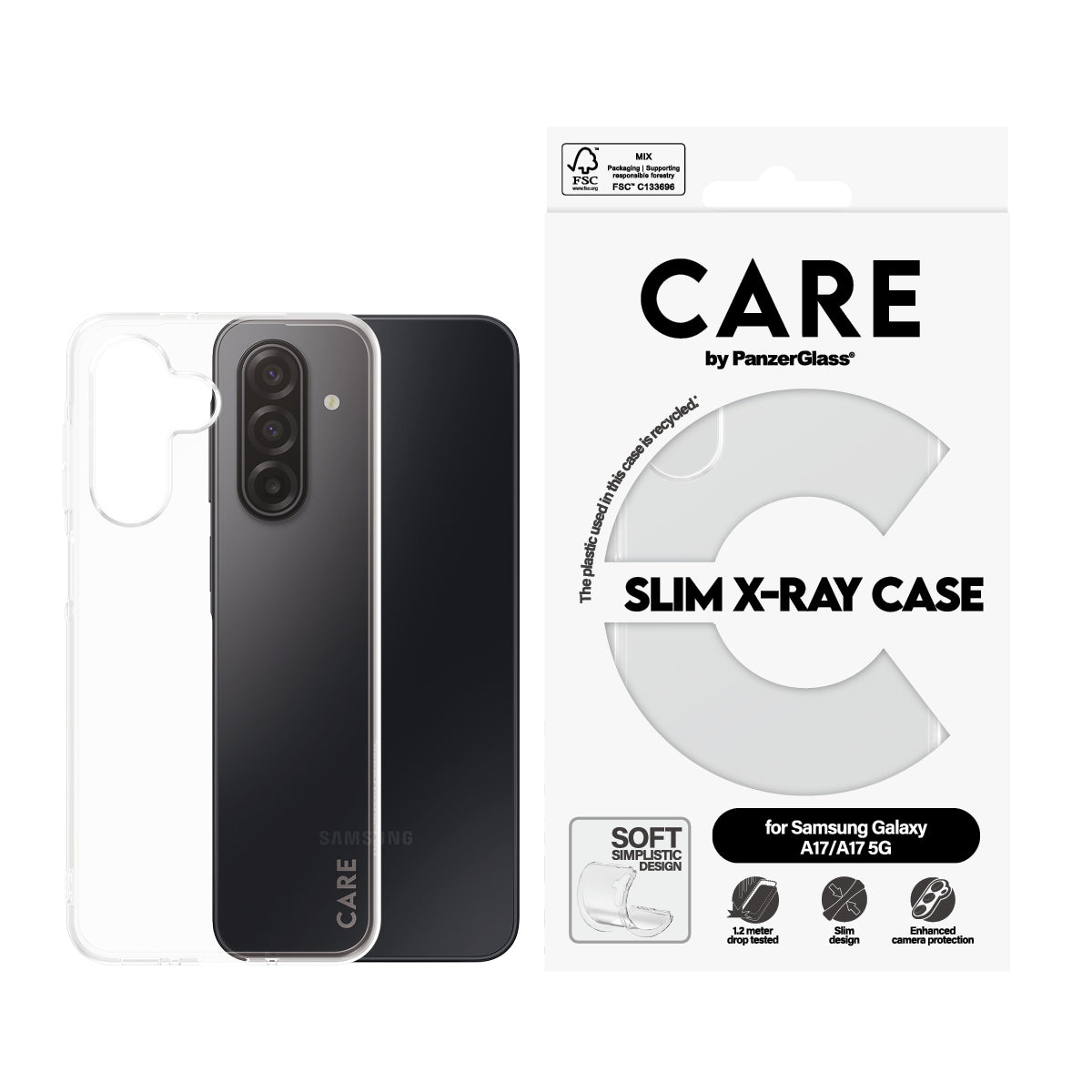 CARE by PanzerGlass X-Ray Case Samsung Galaxy A17 4G & A17 5G