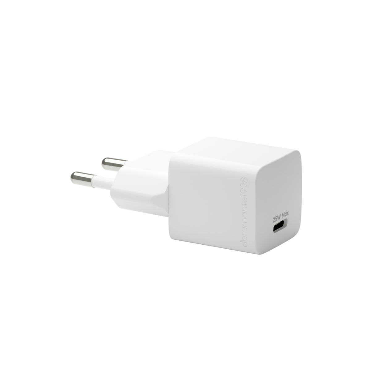 Dbramante Re-charge - Wall Charger GaN - USB-C 25W EU - White