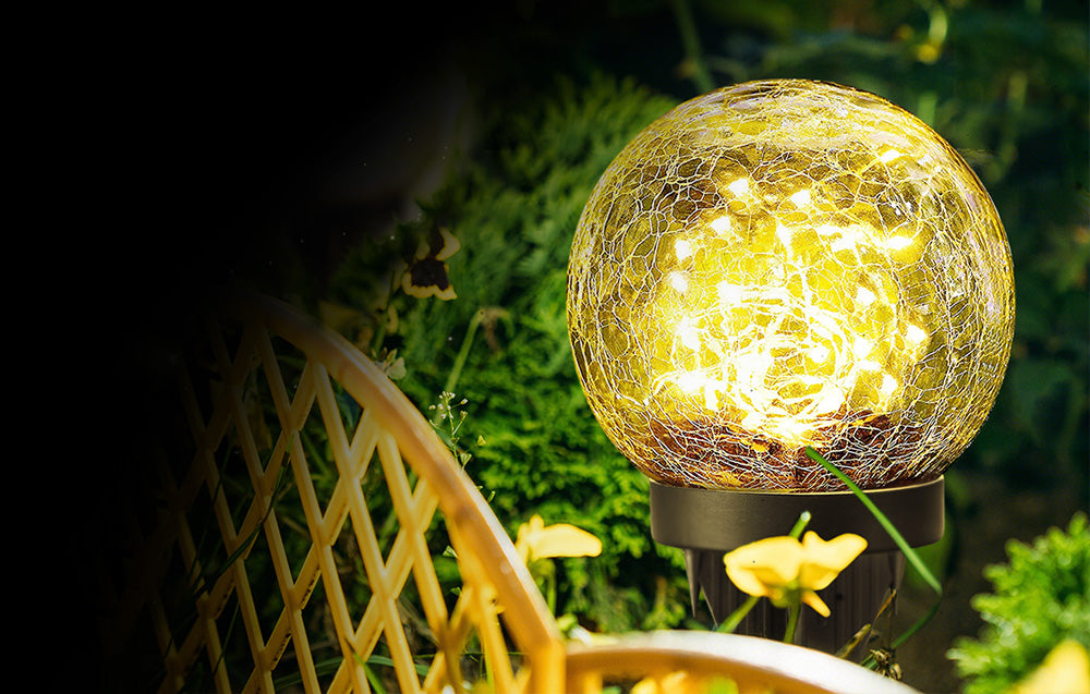 Garden solar lamp Superfire FF16-A, 600mAh