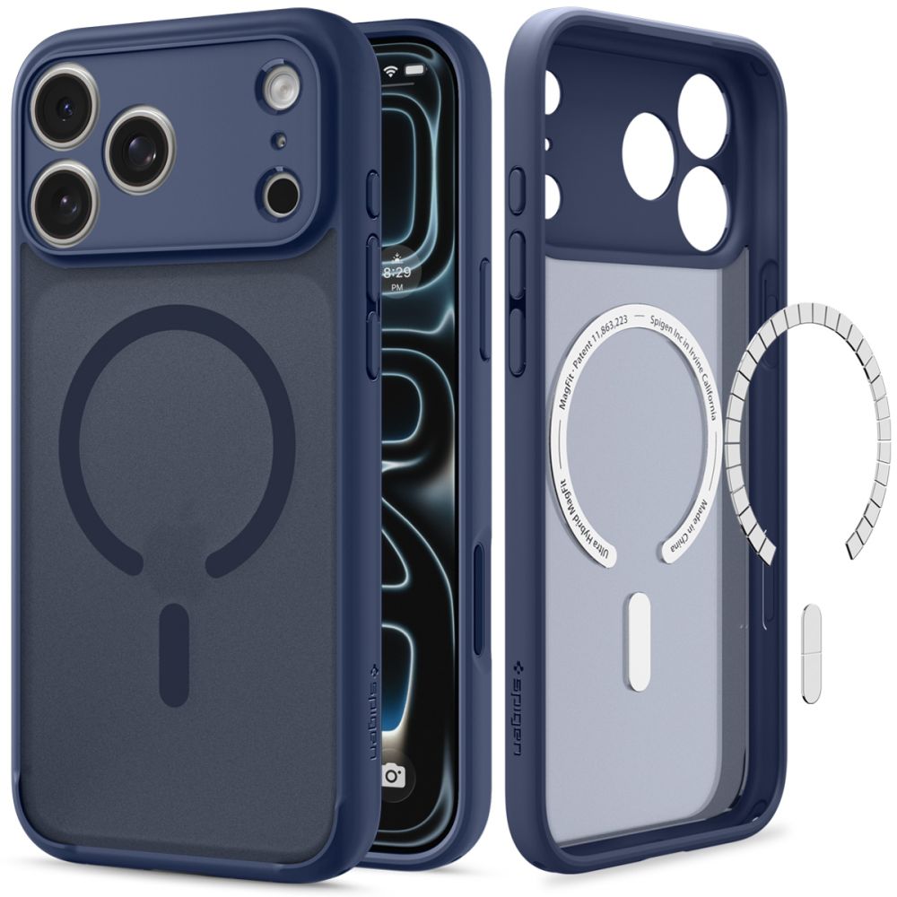 Spigen Ultra Hybrid Magsafe Iphone 17 Pro / 18 Pro Frost Deep Blue