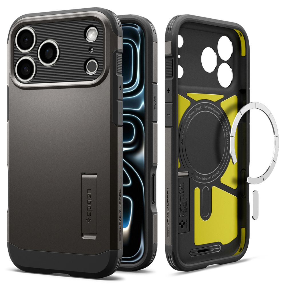 Spigen Tough Armor T Magsafe Iphone 17 Pro Max / 18 Pro Max Gunmetal