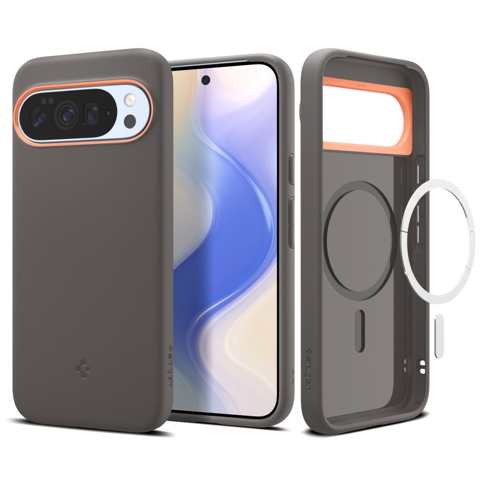 Spigen Nano Pop Mag Magsafe Google Pixel 10 Pro Xl Papaya Grå