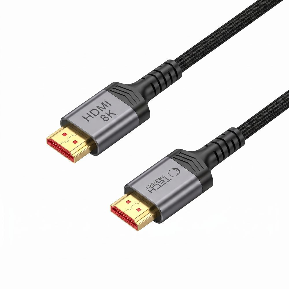 Tech Protect Ultraboost Kabel Hdmi 2.1 4 K 120 Hz / 8 K 60 Hz 200 Cm Sort