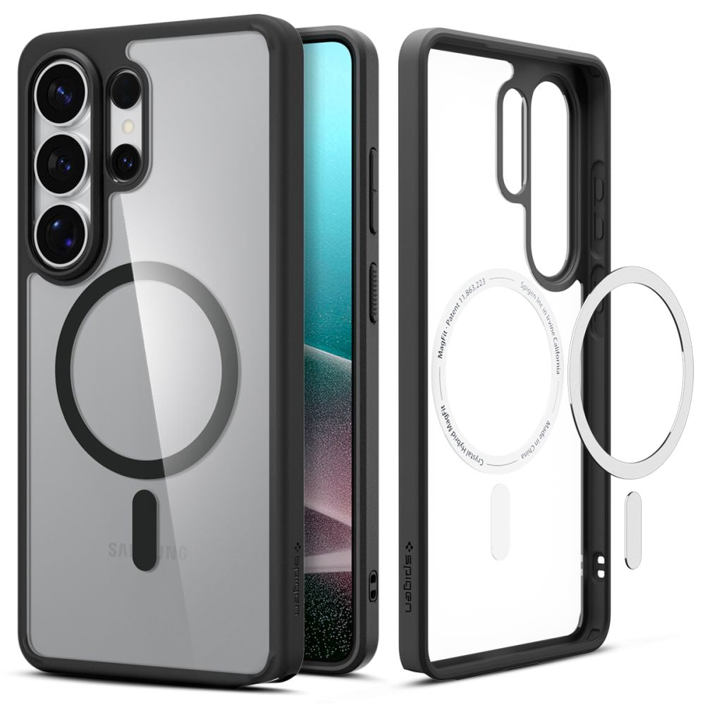 Spigen Ultra Hybrid Magasafe Galaxy S26 Ultra Mat Sort