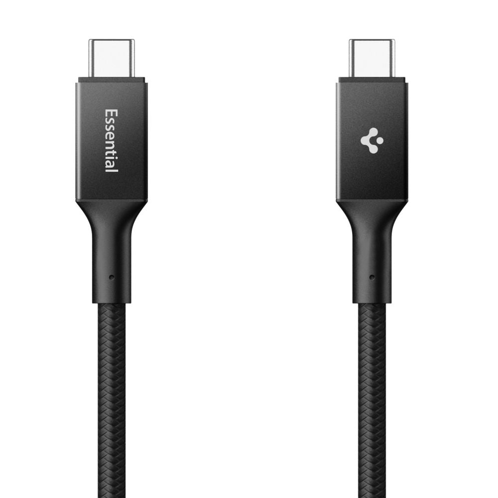 Spigen Eb10010 Cc Essential Usb C Kabel 100 W 100 Cm Sort