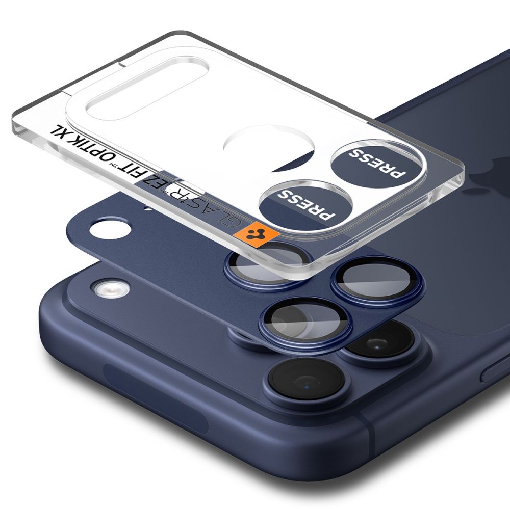 Kamera Beskyttelse Spigen Optik Pro Xl Glas.Tr ”Ez Fit” Camera Protector Iphone 17 Pro Max Blå