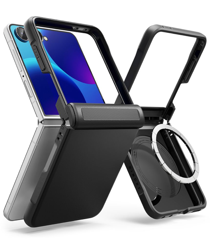 Ringke Onyx Flap Magnetisk Magsafe Galaxy Z Flip 8 Sort