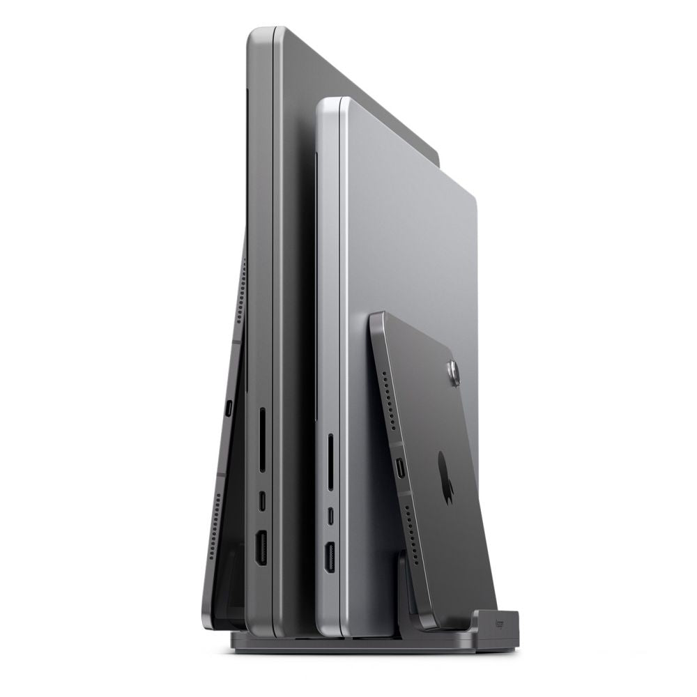 Spigen Ld208 S4 Vertikal Bærbar Stand, Grå