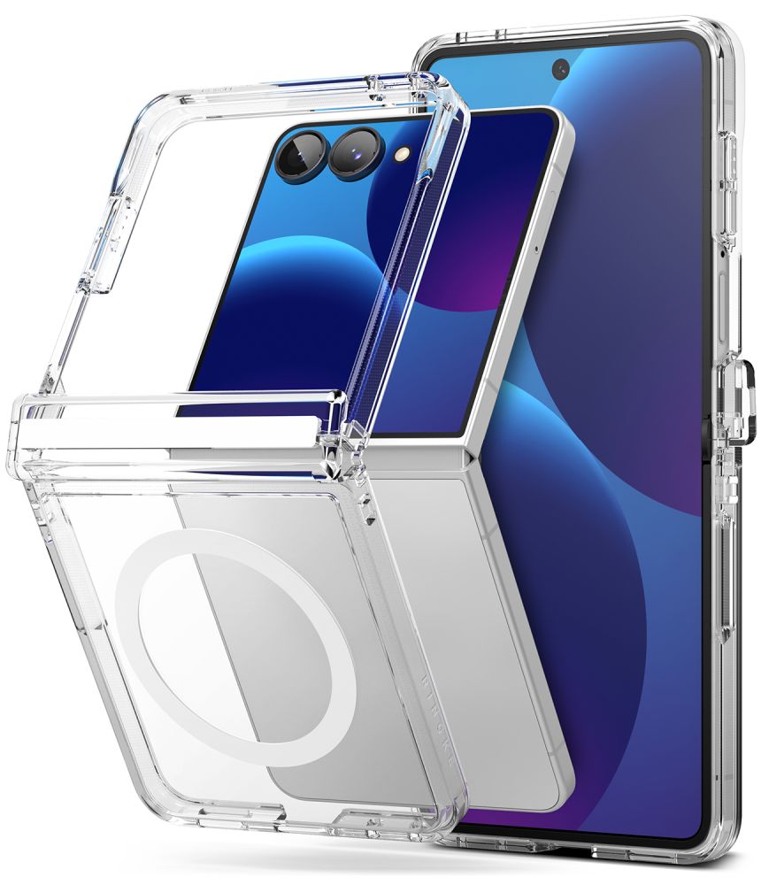 Ringke Fusion Flap Magnetisk Magsafe Galaxy Z Flip 8 Klar