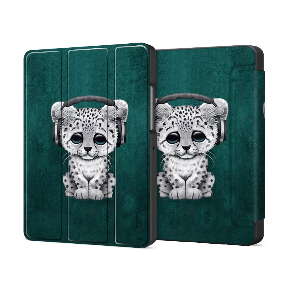 Tech Protect Smartcase Til Galaxy Tab A9+ / A11+ Plus 11.0 X210 / X215 / X216 / X230 / X235 / X236 Sad Cat