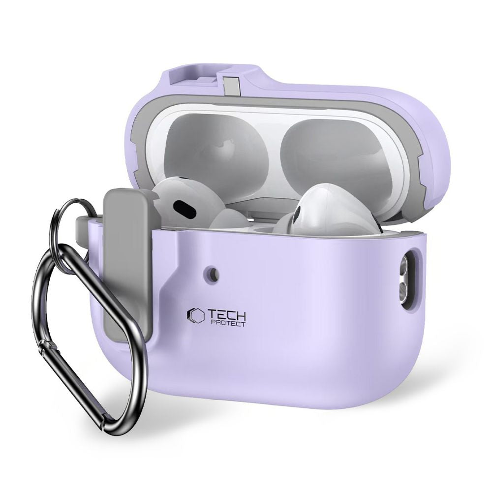 Tech Protect Slim Hook Apple Airpods Pro 1/2 Lavendel