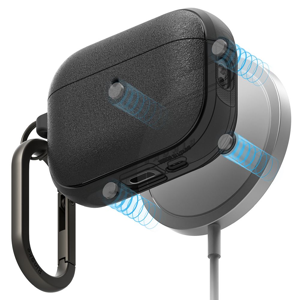 Ringke Onyx Magnetiske Magsafe Apple Airpods Pro 3 Sort