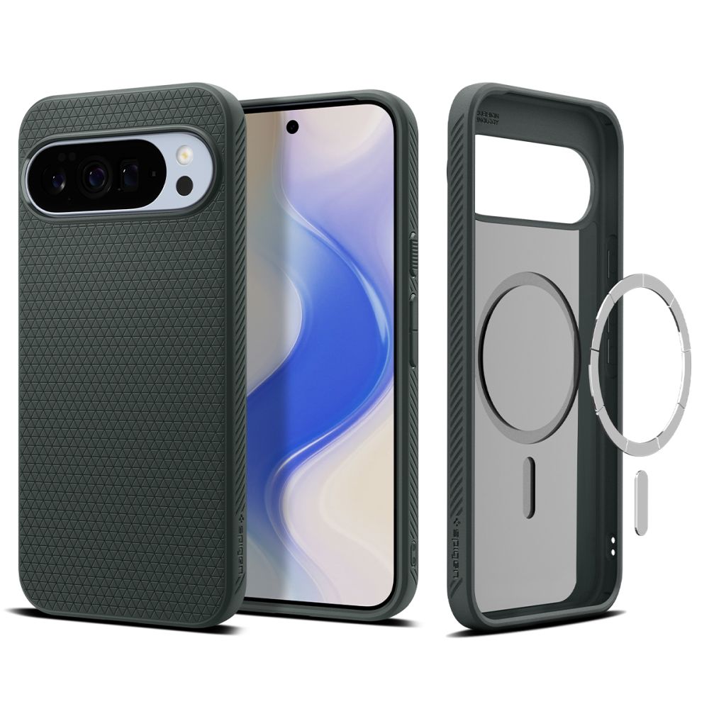 Spigen Liquid Air Mag Magsafe Google Pixel 10 Pro Xl Abyss Green
