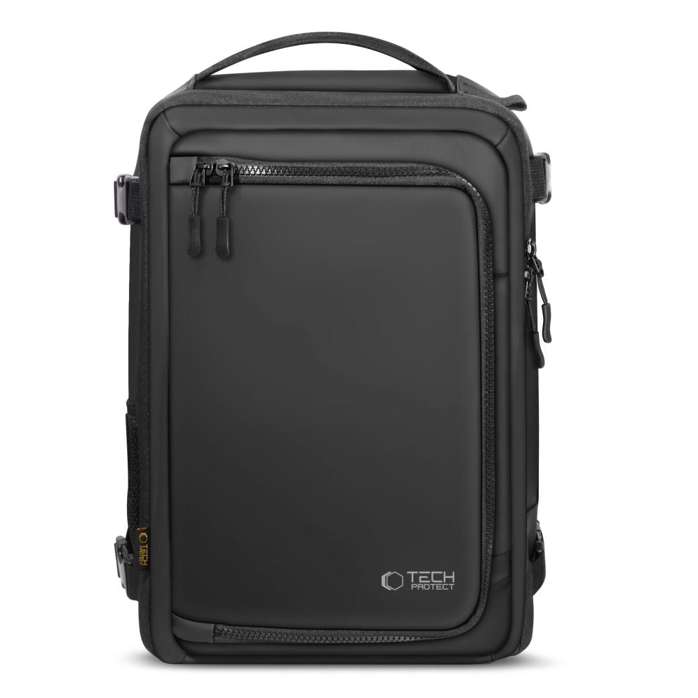 Tech Protect Defender S50 Ryanair & Wizzair Rejse Laptop Rygsæk 20 L 40x20x25 Sort