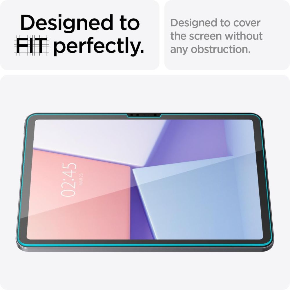 Hærdet Glas Spigen Glas.Tr ”Ez Fit” Ipad Air 11” 6 / 7 / 8 / 2024 2026 Clear