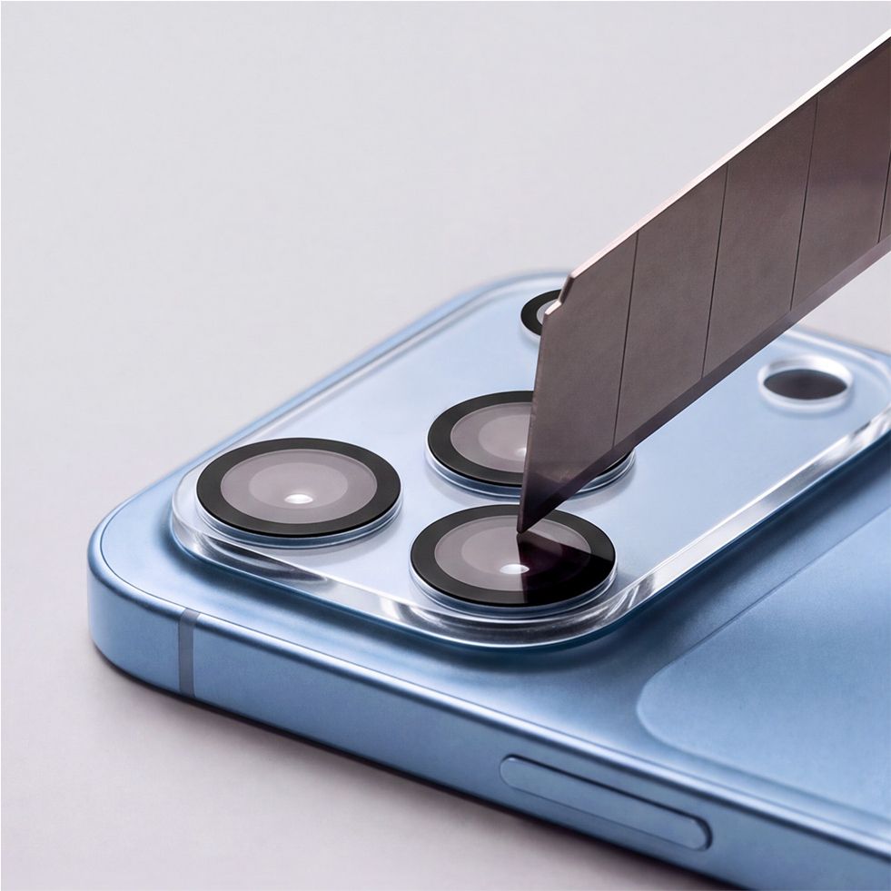 Kamera Beskyttelse Tech Protect Cam Fit+ Iphone 18 Pro Max Clear