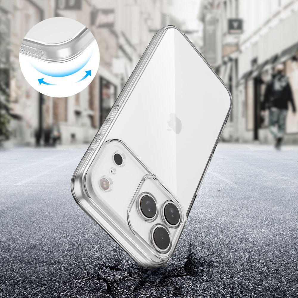 Tech Protect Flexair Iphone 17 Pro Klar