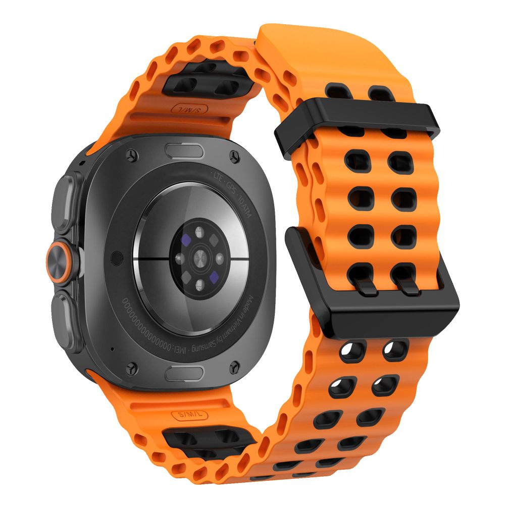 Tech Protect Iconband Pro Samsung Galaxy Watch Ultra 1 / 2 2024 2026 (47 Mm) Orange/Sort