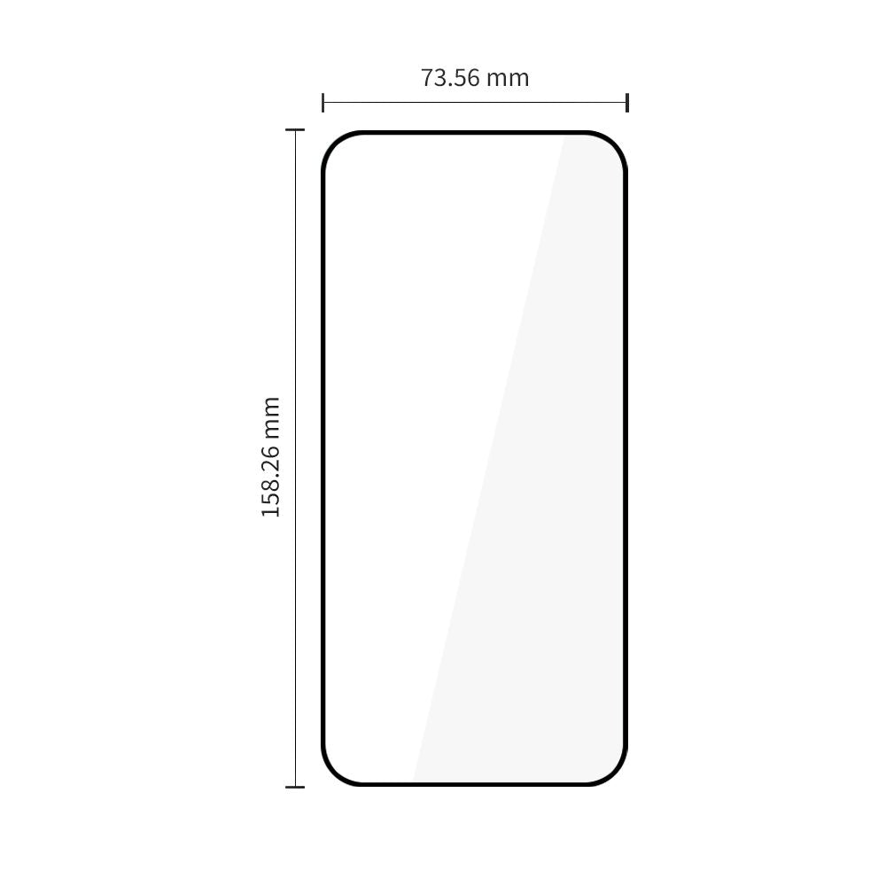 Hærdet Glas Tech Protect Glass Fit+ 2 Pack Galaxy A27 5 G Sort