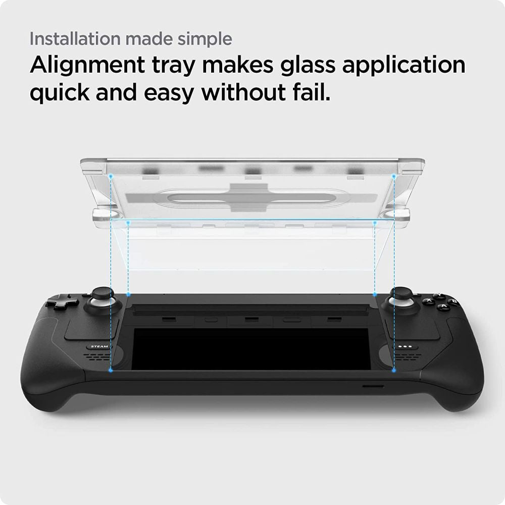 Hærdet Glas Spigen Glas.Tr ”Ez Fit” Dampdæk / Oled Clear
