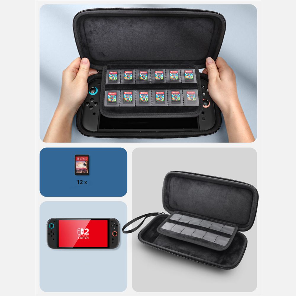 Supcase Med Mini Nintendo Switch 2 Sort