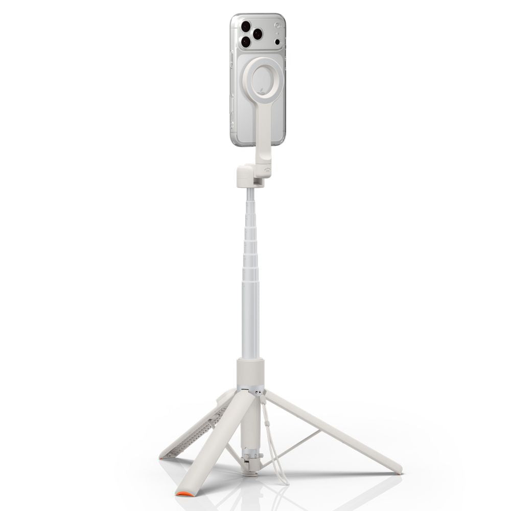 Spigen S582 W Bluetooth Selfie Stick Stativ Dune Beige