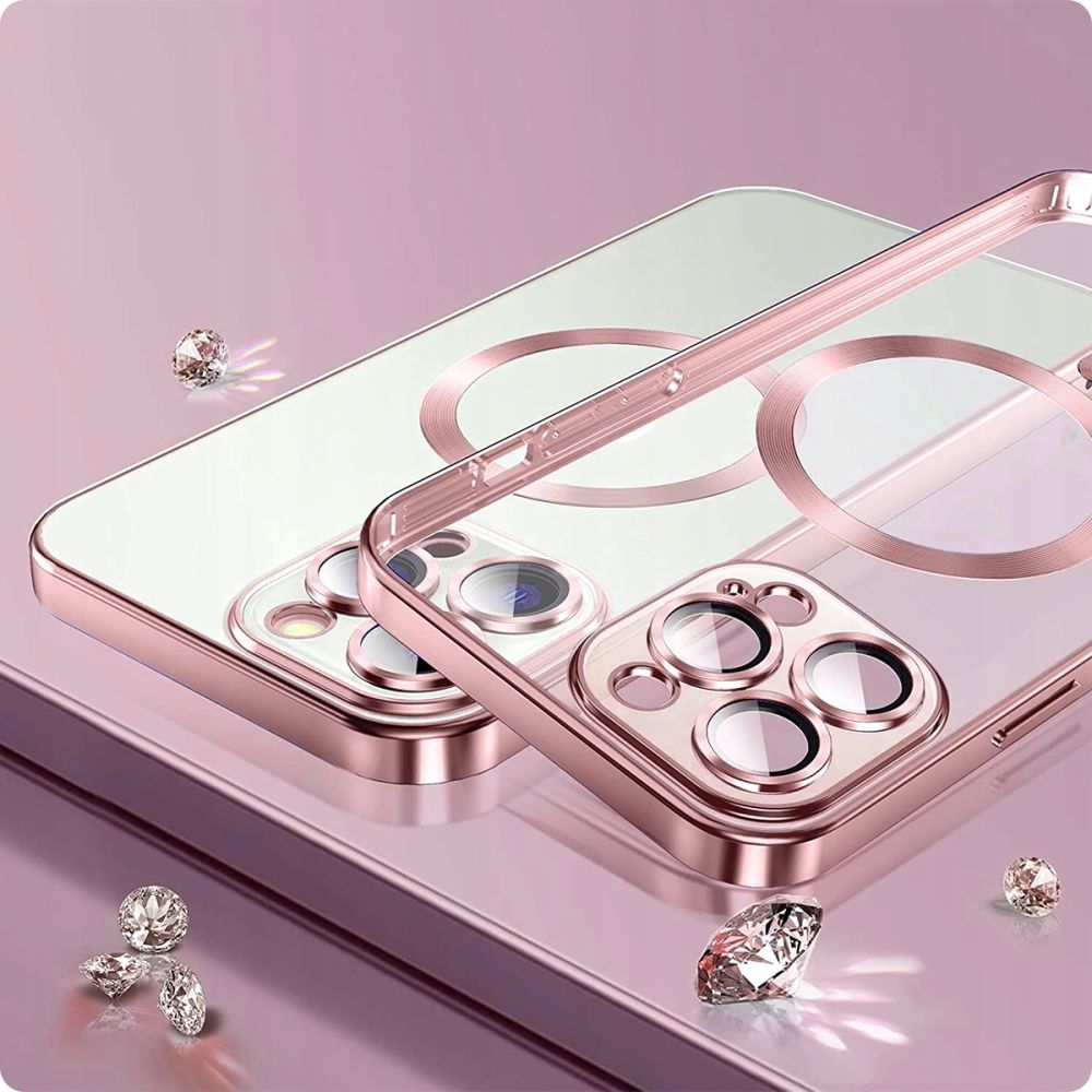 Tech Protect Magshine Magsafe Iphone 13 Rose Guld
