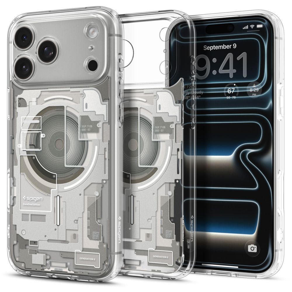 Spigen Ultra Hybrid Magsafe Iphone 17 Pro / 18 Pro Zero One Naturligt Titanium